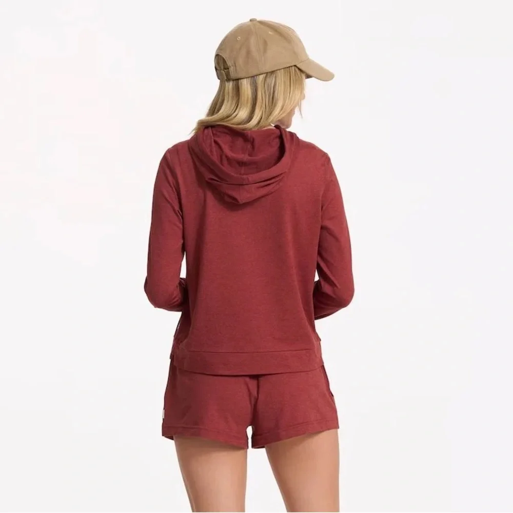 Vuori Halo Essential Hoodie Women’s Small Performance DreamKnit Stretch Comfort - Picture 4 of 15